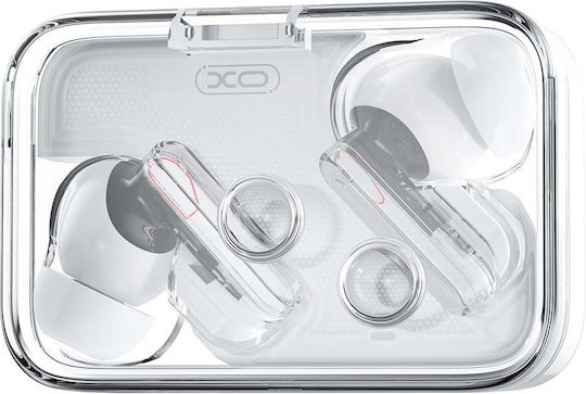 XO G21 Crystal In-ear Bluetooth Handsfree Earphones with Charging Case White view 9