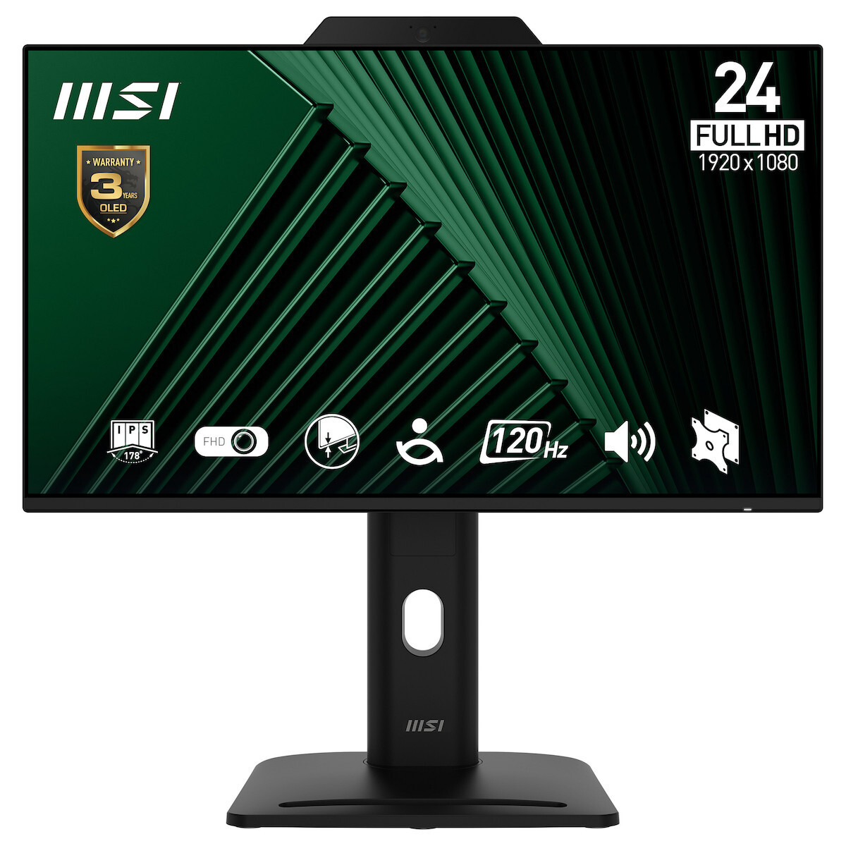 MSI PRO MP242PMGDE IPS Monitor 23.8" FHD 1920x1080 with 4ms GTG Response Time