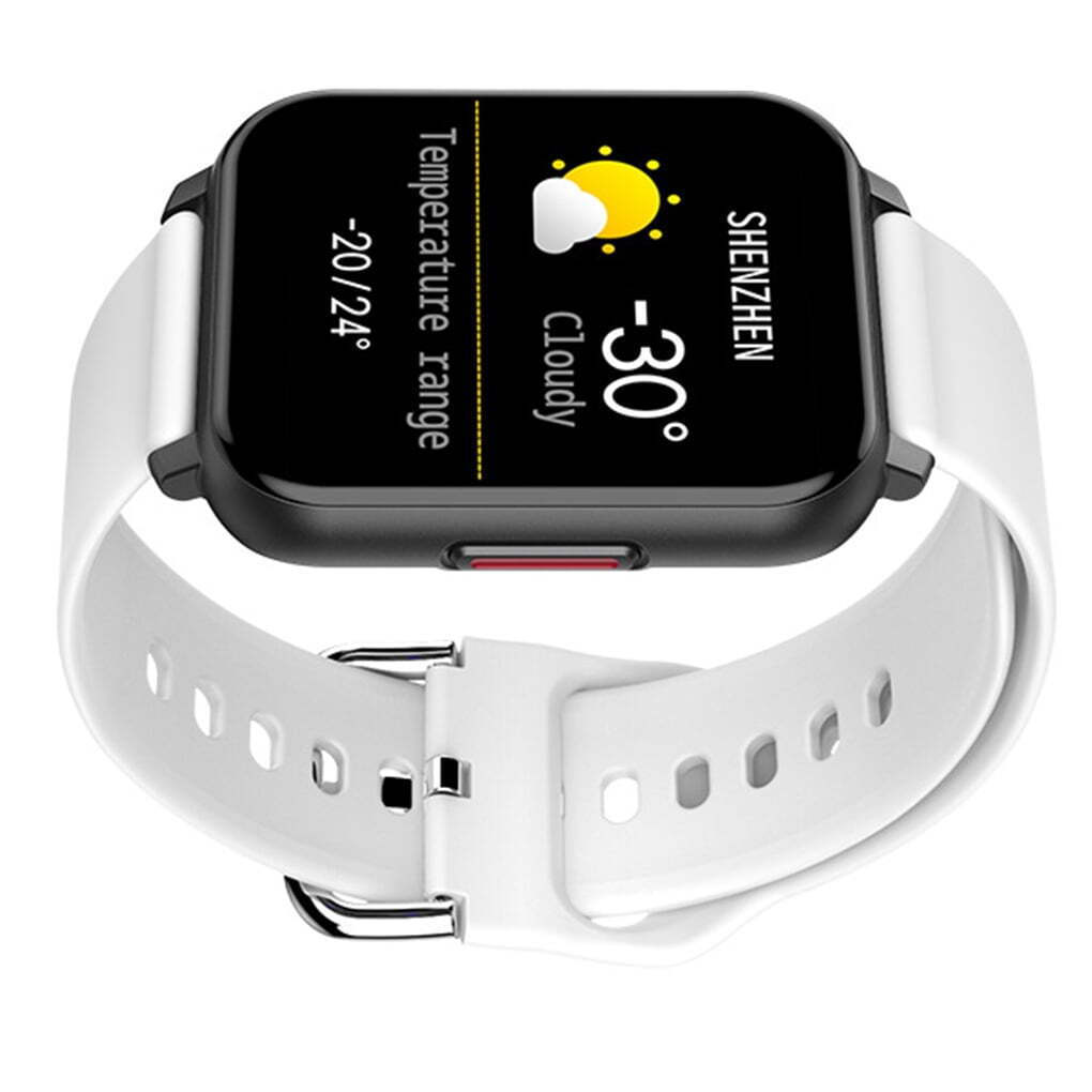 T82 Aluminium Smartwatch with Heart Rate Monitor (White) view 5