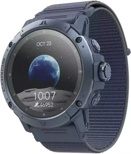 Coros Vertix 2S Titanium Waterproof Smartwatch with Heart Rate Monitor (Blue) view 1