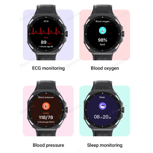 V18 ProMax Smartwatch with Heart Rate Monitor (Gold) view 2