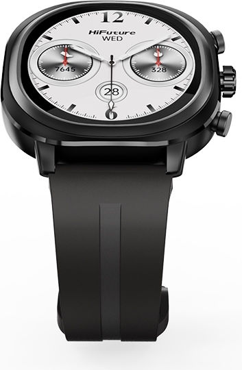 HiFuture AIX Lite Waterproof Smartwatch with Heart Rate Monitor (Black) view 3