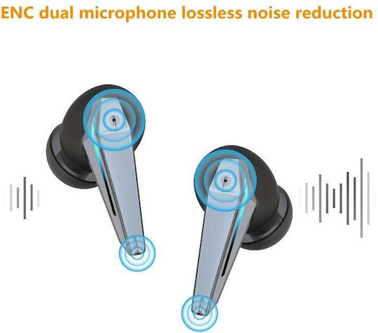 ProSound In-ear Bluetooth Handsfree Earphones with Sweat Resistance and Charging Case Black vue 7