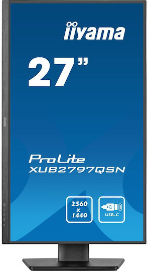 Iiyama PROLITE XUB2797QSN-B1 IPS Monitor 27" QHD 2560x1440 view 2
