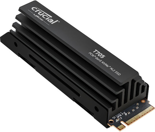 Crucial T705 With Heatsink SSD 1TB M.2 Type With PCI Express 5.0 Connection And Heatsink CT1000T705SSD5 view 3