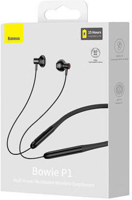 Baseus Bowie P1 Earbud Bluetooth Handsfree Earphones Black view 2
