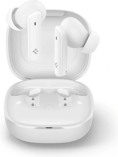 Spigen SA2402 ANC Pro In-ear Bluetooth Handsfree Earphones with Charging Case White view 1