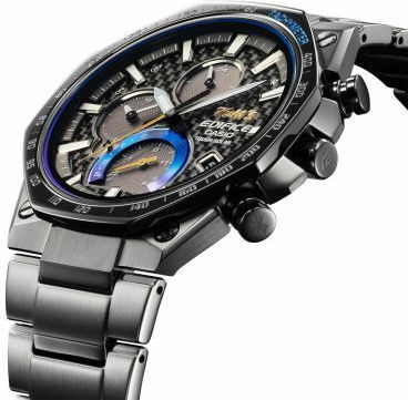 Casio Tom's Limited Edition Stainless Steel 45mm Waterproof Smartwatch (Anthracite) view 3