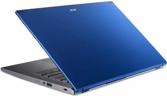 Acer Aspire 5 A514-55-37P5 14" FHD (i3-1215U/16GB/512GB SSD/No OS) Steal Gray (FR Keyboard) view 5