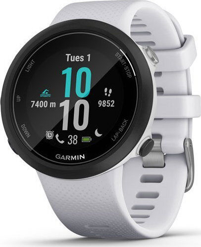 Garmin Swim 2 42mm Waterproof Smartwatch with Heart Rate Monitor (Whitestone) view 1