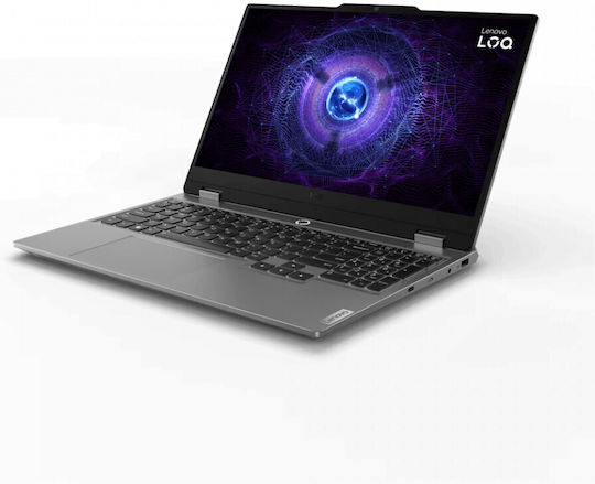 Lenovo LOQ 15IRX9 15.6" IPS FHD 144Hz (i5-13450HX/16GB/1TB SSD/GeForce RTX 4060/No OS) Luna Grey (International English Keyboard) view 3
