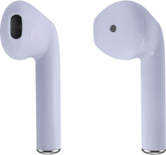 Setty STWS-119 Earbud Bluetooth Handsfree Earphones with Charging Case Lilac view 2
