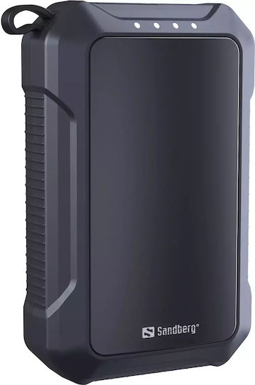 Sandberg Hand Warmer Power Bank 10000mAh with USB-A Port Black vista 2
