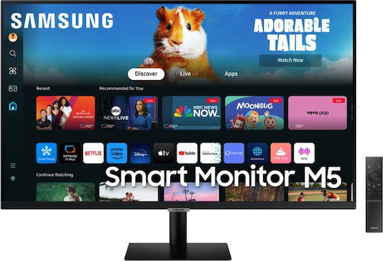Samsung 27DM500 VA Smart Monitor 27" FHD 1920x1080 with Response Time 4ms GTG