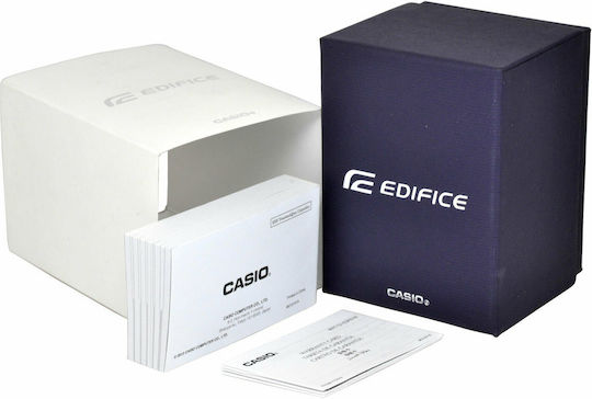 Casio Edifice ECB-30D-1AEF Stainless Steel Waterproof Smartwatch (Silver) view 6