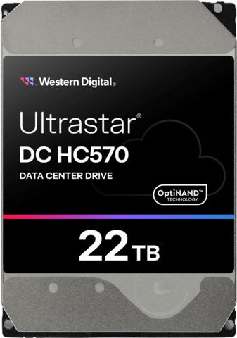 Western Digital Ultrastar DC HC570 22TB HDD Hard Drive 3.5" SATA III 7200rpm with 512MB Cache for Server 0F48155 vue 4