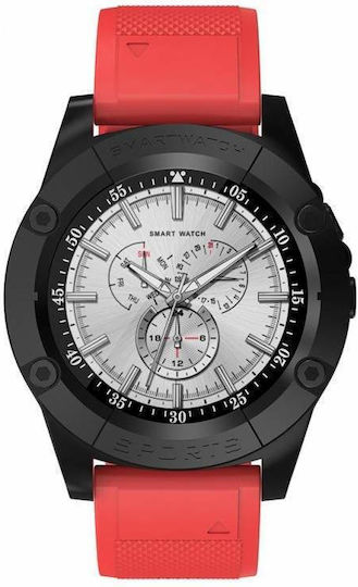 Smartwatch with SIM (Red) view 2