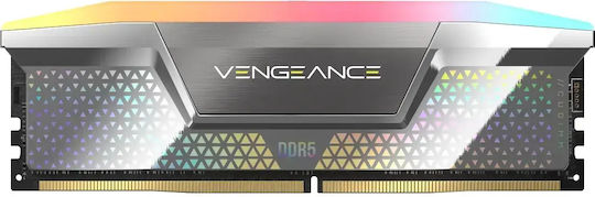 Corsair Vengeance RGB DDR5 48GB RAM with 2x24GB Modules and Speed 8400 for Desktop CMHC48GX5M2X8400C40 view 3