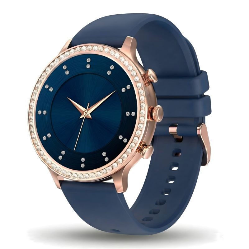 Gravity Smartwatch Pink Gold Strap Bracelet Gt5-6 view 5