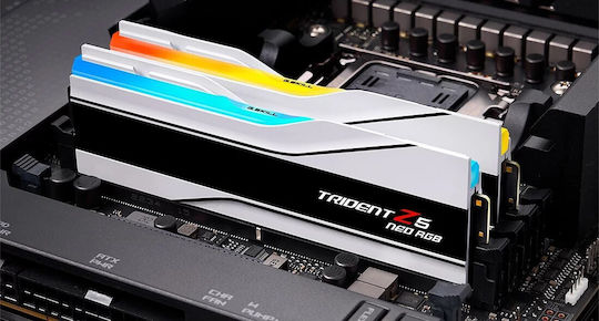 G.Skill Trident Z5 Neo RGB DDR5 64GB RAM with 2x32GB Modules and Speed 6000 for Desktop F5-6000J3036G32GX2-TZ5NRW vue 8