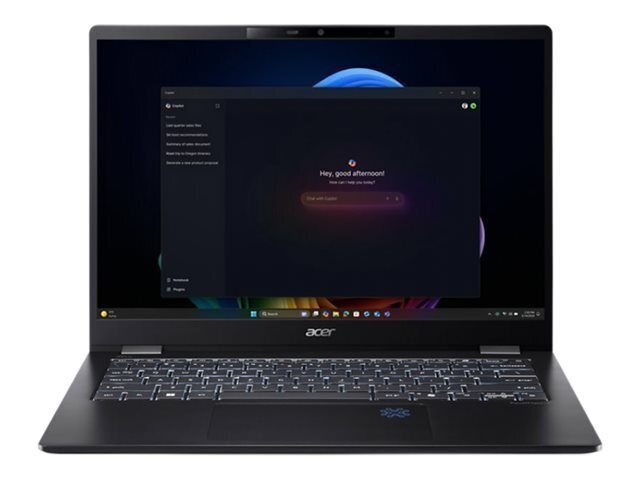 Acer TravelMate P6 14 AI TMP614-54-TCO -TCO 14" 120Hz (Ultra 7-256V/16GB/512GB SSD/W11 Pro) Galaxy Black (UK Keyboard) view 1