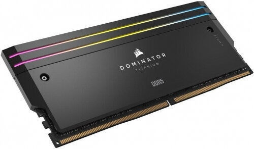 Corsair Dominator Titanium RGB XMP DDR5 64GB RAM with 2x32GB Modules and Speed 6400 for Desktop CMP64GX5M2B6400C32 view 7