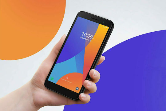 Alcatel 1 2021 Dual SIM (1GB/16GB) Volcano Black view 4