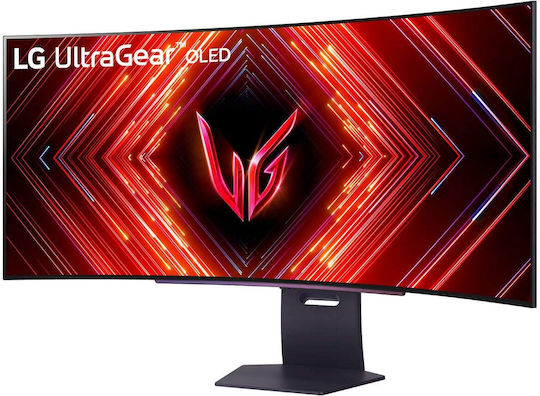 LG 45GS95QX-B Ultrawide OLED Curved Monitor 45" QHD 3440x1440 with Response Time 0.03ms GTG vue 4