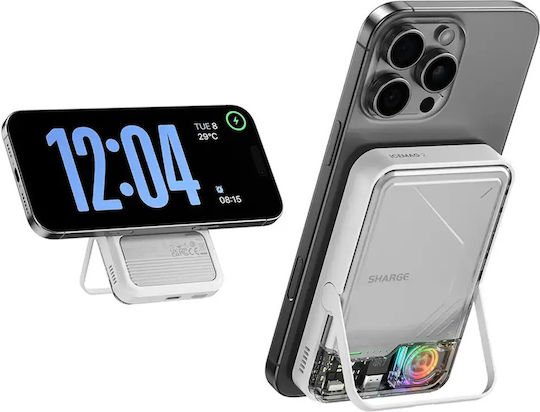 Sharge Icemag 2 Power Bank 10000mAh with USB-C Port White view 4