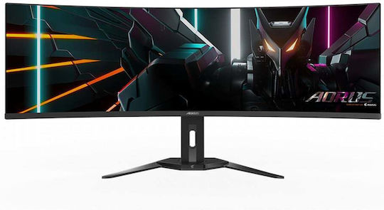 Gigabyte AORUS CO49DQ Ultrawide OLED HDR Gaming Monitor 49" 5120x1440 144Hz with Response Time 0.03ms GTG view 2