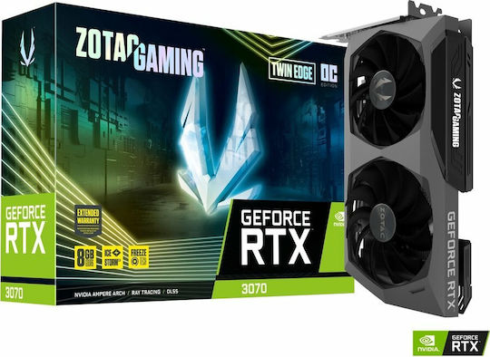 Zotac GeForce RTX 3070 8GB GDDR6 Twin Edge OC LHR Graphics Card