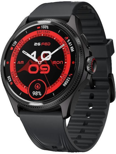Mobvoi TicWatch Pro 5 Enduro Stainless Steel Waterproof with Heart Rate Monitor (Black)