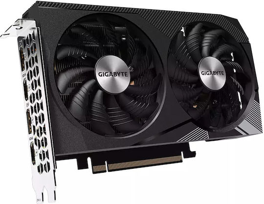 Gigabyte GeForce RTX 3060 rev. 1.0 12GB GDDR6 Windforce OC Graphics Card view 3