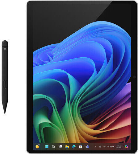Microsoft Surface Pro Copilot+ PC (11th Edition) 13" Tablet (16GB/512GB/Snapdragon X Plus/Windows 11 Home) Platinum view 3