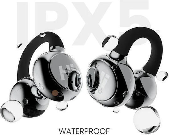 HiFuture FlexClip Open Ear Bluetooth Handsfree Earphones with Sweat Resistance Black view 4