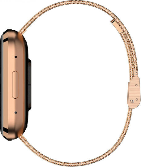 Garett GRC Style Smartwatch with Heart Rate Monitor (Gold) view 5