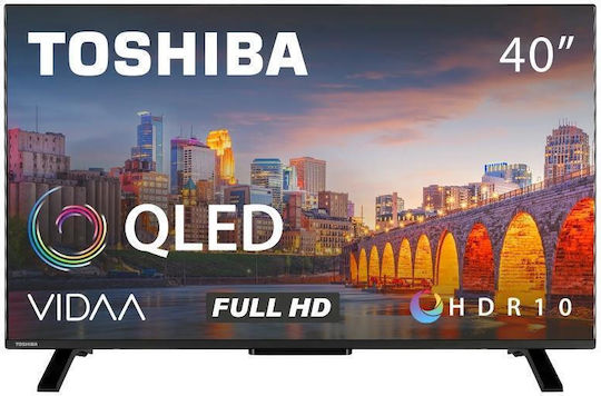 Toshiba Smart Television 40" 4K UHD QLED 40QV2F63DG HDR (2024) view 5