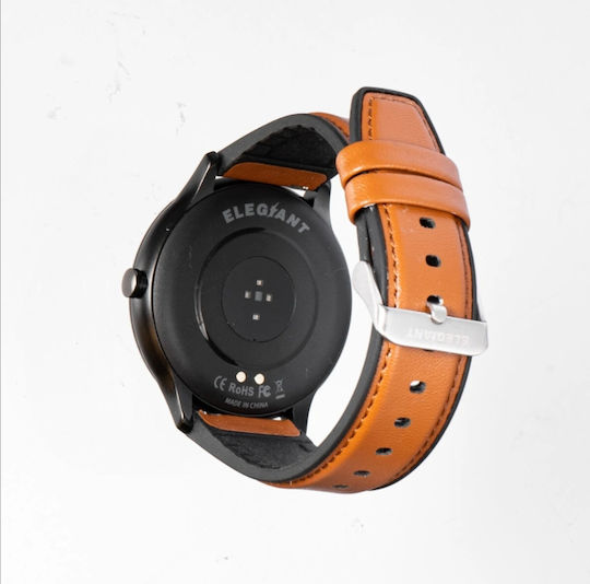 Elegiant C530 Smartwatch with Heart Rate Monitor (Black) view 2