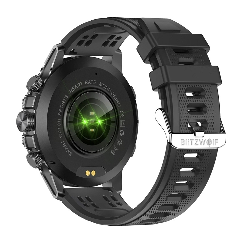 BlitzWolf BW-AT6 Plus 51mm Smartwatch with Heart Rate Monitor (Black) view 4