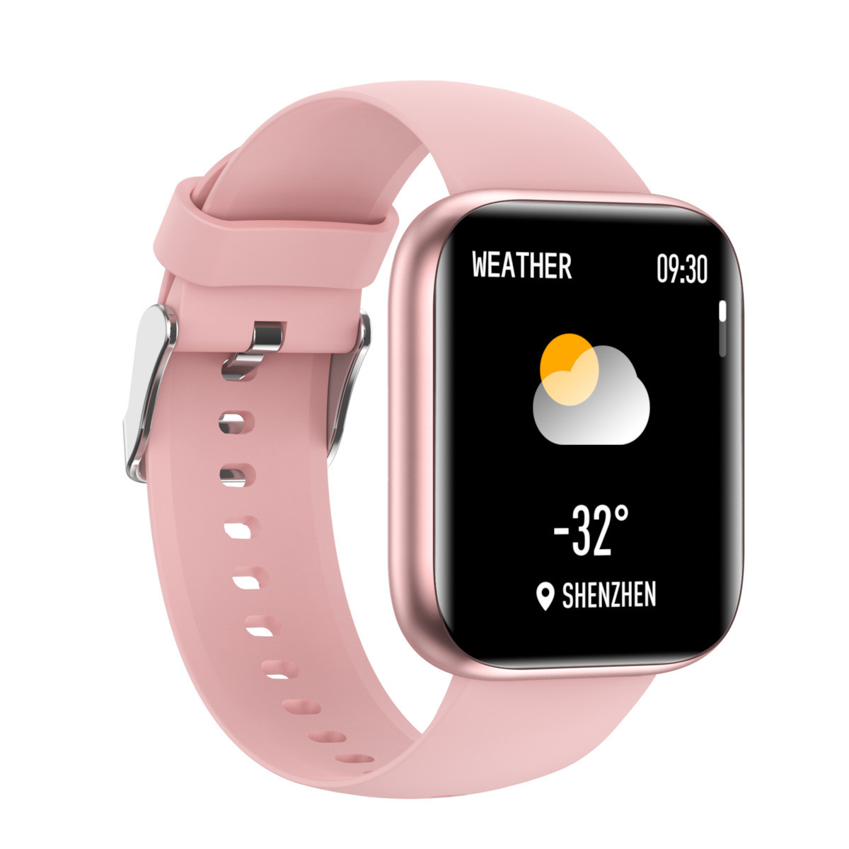 TrendFIT PRO Aluminium Smartwatch with Heart Rate Monitor (Pink) view 9