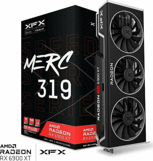 XFX Radeon RX 6900 XT 16GB GDDR6 Speedster MERC 319 Black Graphics Card