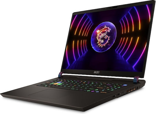 MSI Vector GP78HX 13VI 17" QHD+ 240Hz (i9-13980HX/16GB/1TB SSD/GeForce RTX 4090/W11 Pro) Cosmos Gray (US Keyboard) view 3