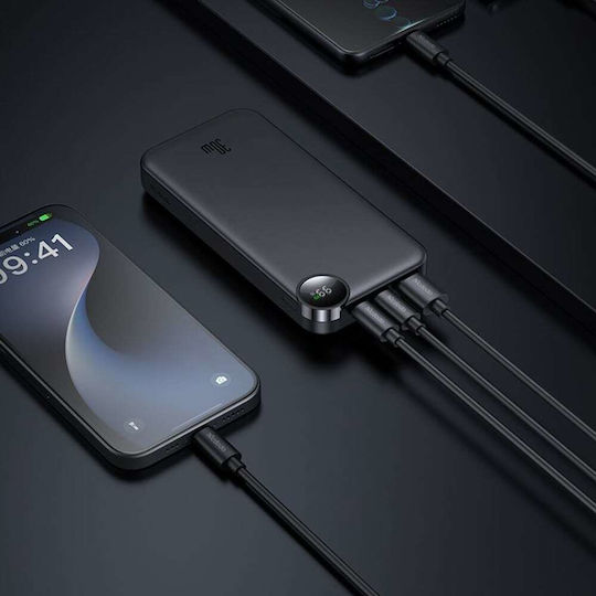 Mcdodo MC-3850 Power Bank 10000mAh 30W with USB-A Port and USB-C Port Black view 7