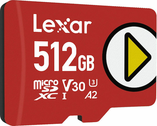 Lexar Play microSDXC 512GB Class 10 U3 V30 A2 UHS-I view 2