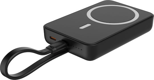 Powertech PT-1376 MagSafe Power Bank 10000mAh 20W Black vista 3