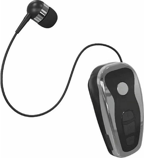 KTR-Q7 In-ear Bluetooth Handsfree Earphone Lapel Silver view 1