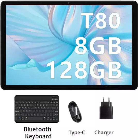 BlackView TAB 80 4G 10.1" Tablet (8GB/128GB) Gray view 4