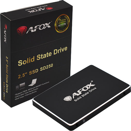 Afox TLC SSD 256GB 2.5'' Type with SATA III Connection SD250-256GN view 2