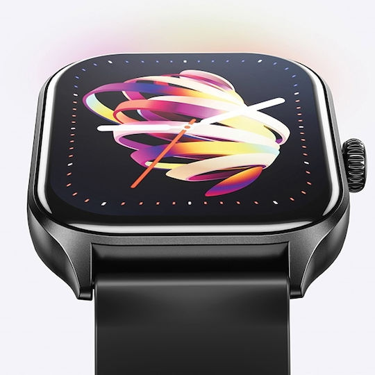 Awei H21 Smartwatch with Heart Rate Monitor (Black) vue 4