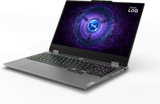 Lenovo LOQ 15IRX9 15.6" IPS FHD 144Hz (i7-13650HX/16GB/1TB SSD/GeForce RTX 4060/No OS) Luna Grey (US Keyboard) view 2